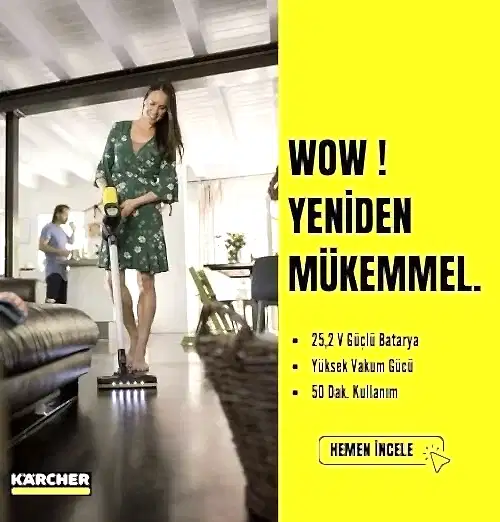 Karcher VC 6 Dikey Süpürge