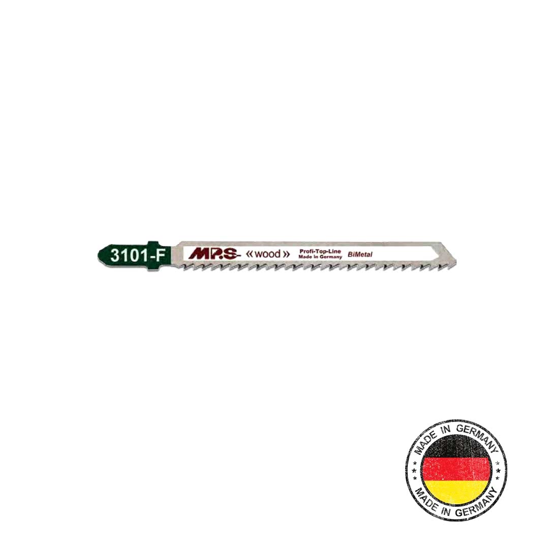 MPS Dekupaj Testere Ucu (3101-F-5) Bi-Metal, T101BF, 10 tpi, 100 mm, 2.5 mm (5'li Paket)