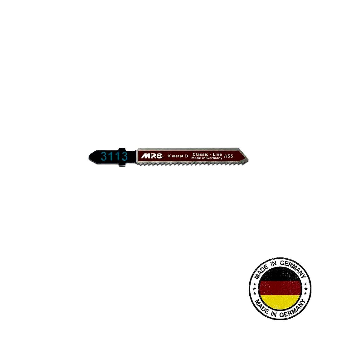 MPS Dekupaj Testere Ucu (3113-5) HSS, T118B, 12 tpi, 75 mm, 2 mm (5'li Paket)