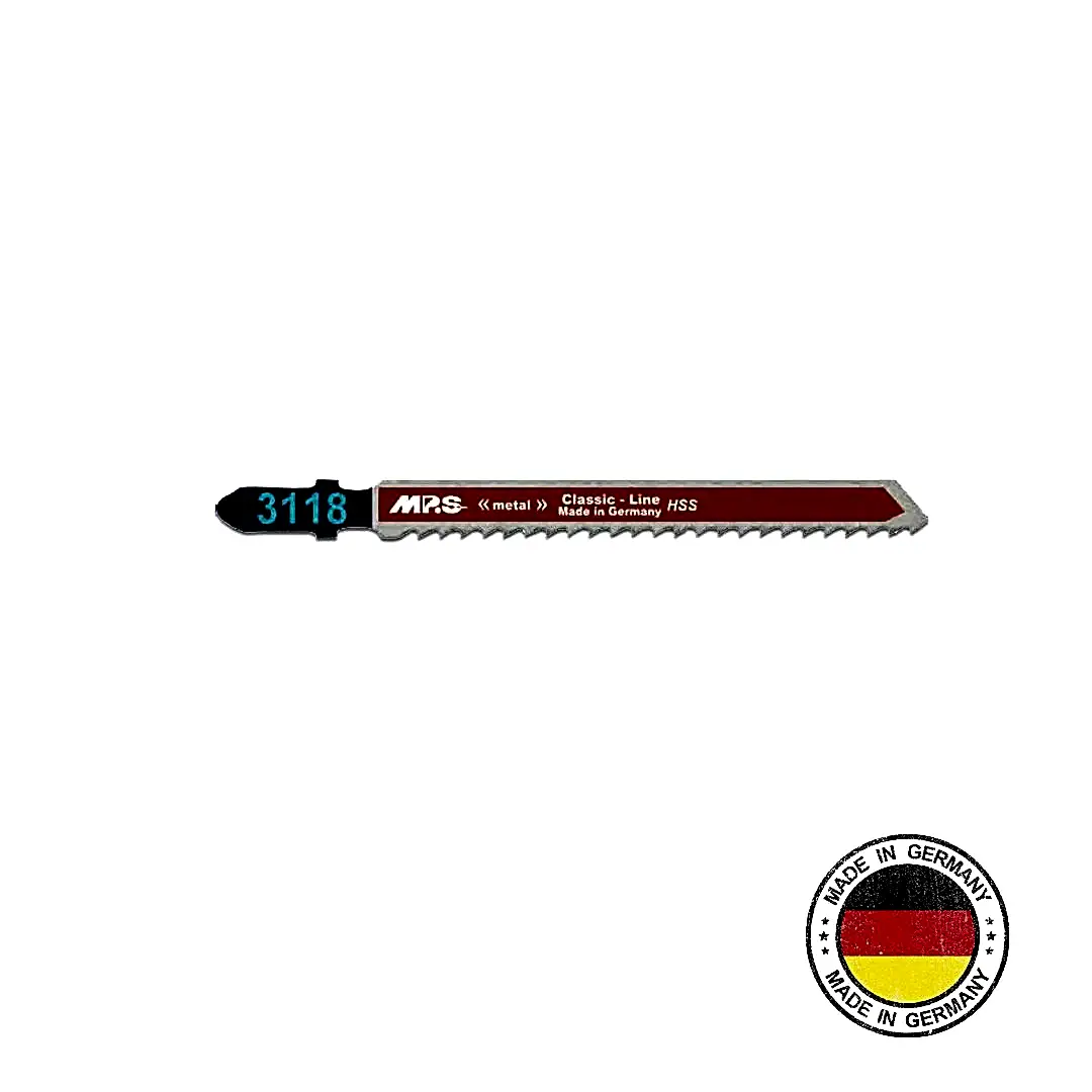 MPS Dekupaj Testere Ucu (3118-5) HSS, T127D, 8 tpi, 100 mm, 3 mm (5'li Paket)