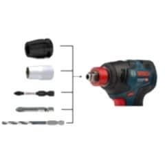 Bosch Professional GDX 180-Lİ 2.0AH Akülü Darbeli Somun Sıkma Makinesi