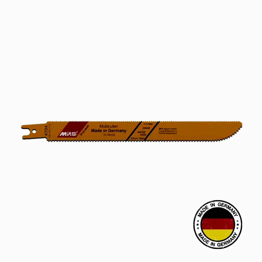 MPS Kılıç Testere Ucu (4704-2) Tri-Metall, 10 tpi, 200 mm, 2.5 mm (2'li Paket)