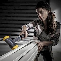 Halder SECURAL Plus PU Değiştirilebilir Kafalı Geri Tepmesiz Kırılmaya Dayanıklı Çekiç