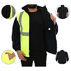 Bestguard Yüksek Görünümlü 5 + 1 Parka Sarı