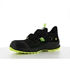 Safety Jogger MODULO BLACK S1P S SRC SR ESD FO SANDAL İş Güvenlik Ayakkabısı