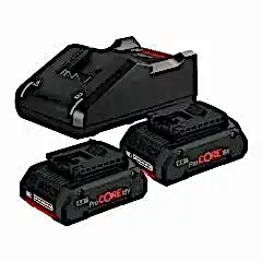 Bosch Professional ProCORE18V 4.0Ah + GAL 1880 CV x2 Batarya/Akü Seti