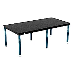 GPPH BASİC Kaynak Masası Sabit Ayaklı Ø16 Delikli 50X50 Izgara Yüzeyli