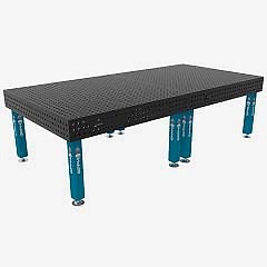 GPPH PRO Kaynak Masası Sabit Ayaklı Ø16 Delikli 50X50 Izgara Yüzeyli