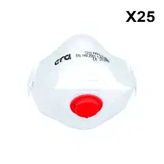 Era 1310 FFP3 V NR Katlanır Serisi Maske 25'Li Paket