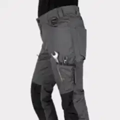 Safety Jogger MAPLE Koyu Gri Çok Cepli Taktik İş Pantolonu