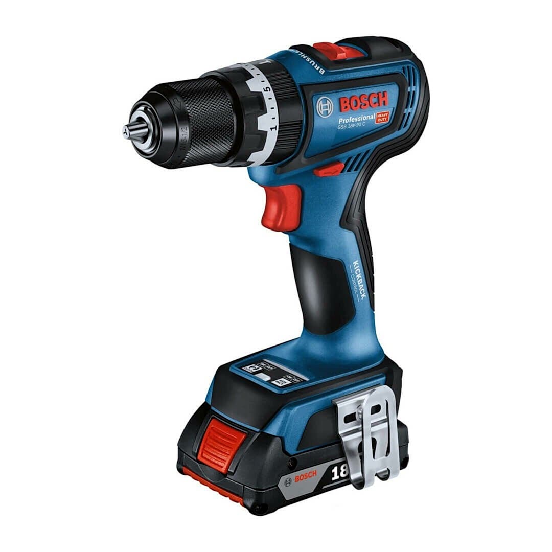 Bosch Professional GSB 18V-90 C 5.0AH Akülü Darbeli Delme Vidalama Makinesi