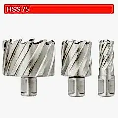 Teknik Drill's HSS 75 Manyetik Matkap Ucu 12-50 mm