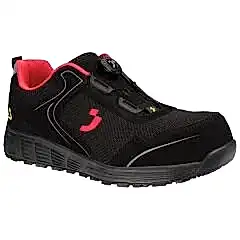 Safety Jogger ECOLOBI S1P LOW TLS SR ESD FO HRO Siyah İş Güvenlik Ayakkabısı