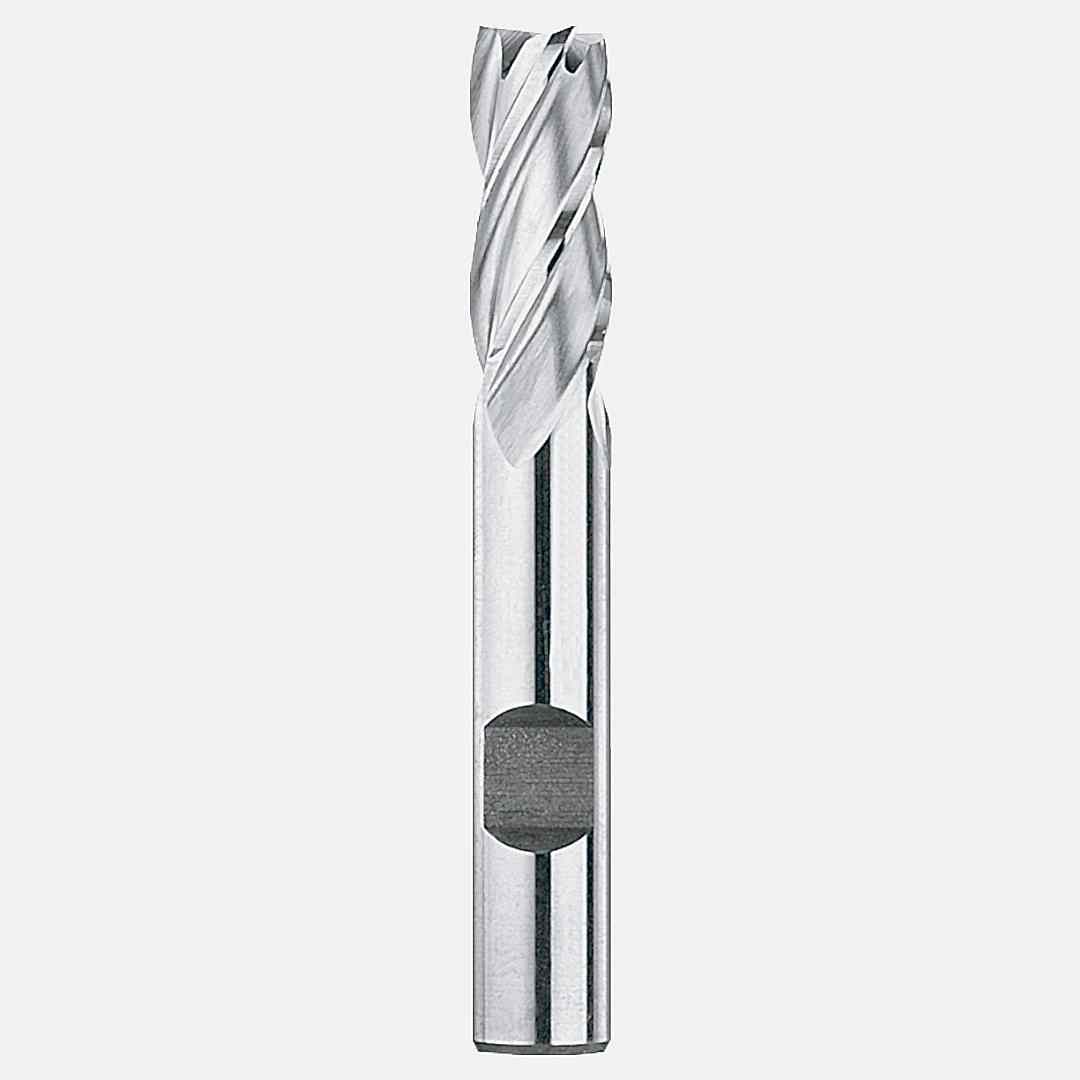 Teknik Drill's 4 Ağız Kısa HSS CO8 Freze