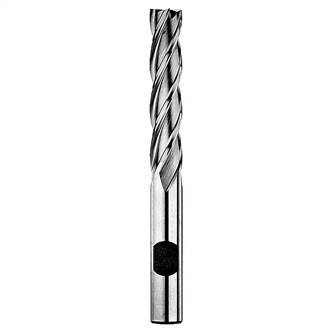 Teknik Drill's 4 Ağız Uzun HSS CO8 Freze