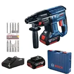 Bosch Professional GBH 180-Lİ 4.0AH Delici Kırıcı + SDS Plus set