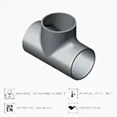Alüminyum Equal TEE EN AW 6082-T6 75x5 mm