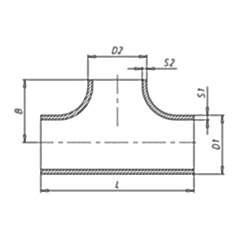 Alüminyum Equal TEE EN AW 6060-T6 200x5 - 150x5 mm