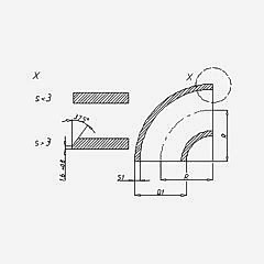 Alüminyum 90° Dirsek R-1,5D EN AW 5083 180x8 mm