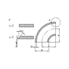 Alüminyum 90° Dirsek R-1,5D EN AW 6082-T6 220x10 mm