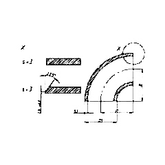 Alüminyum 90° Dirsek R1,5D EN AW 5754 120x5 mm