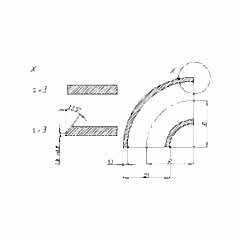 Alüminyum 90° Dirsek R1,5D EN AW 5083 30x5 mm