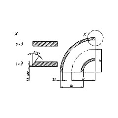Alüminyum 90° DirsekR1,5D EN AW 5083 65x5 mm