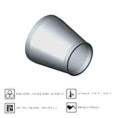 Alüminyum Redüksiyon 90x5mm - 75x5mm EN AW 6082-T6