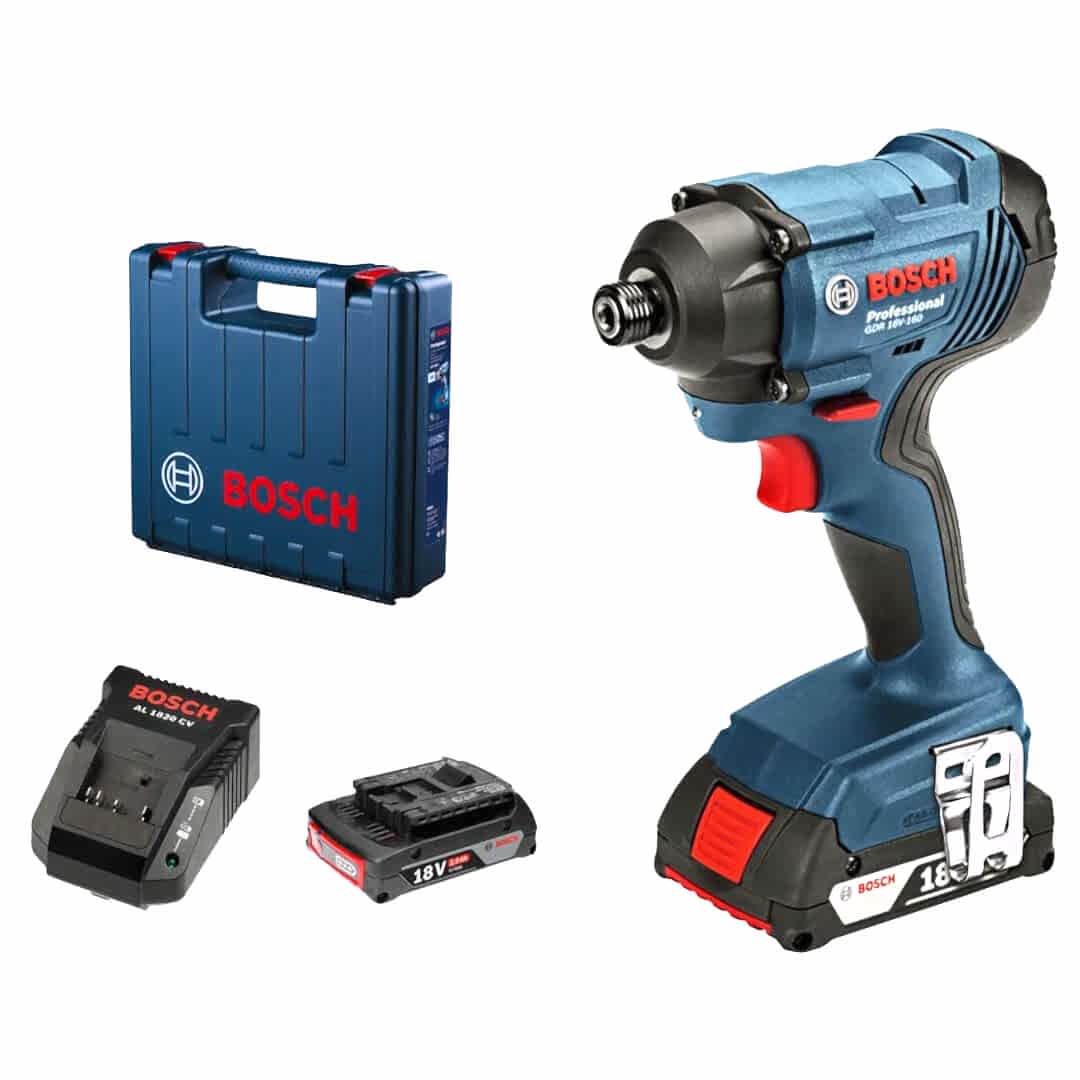Bosch Professional GDR 180-Lİ 2.0AH Akülü Darbeli Somun Sıkma Makinesi