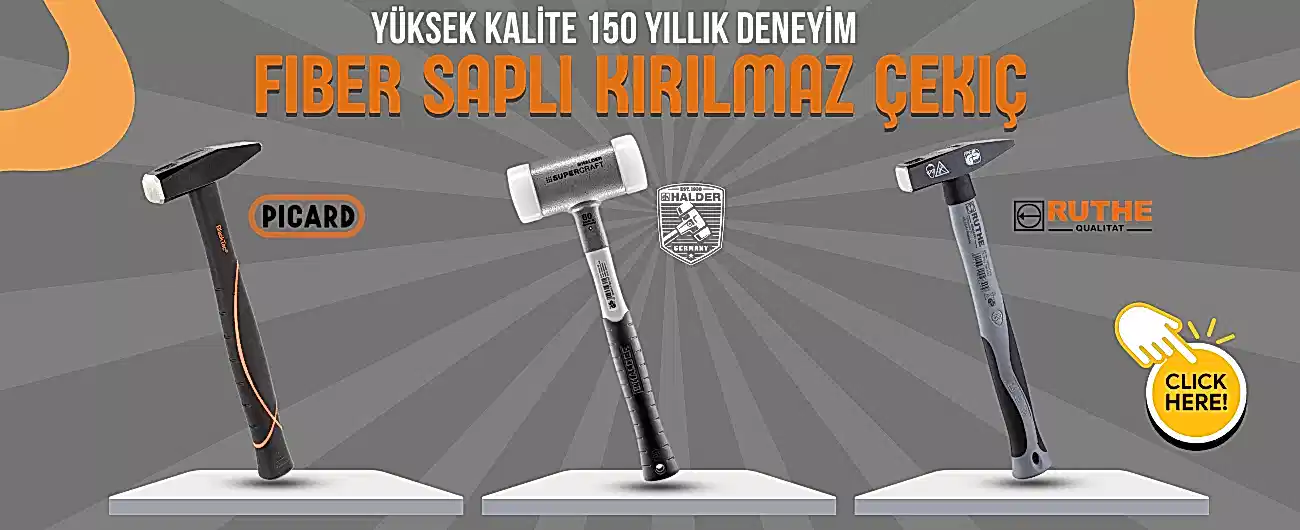 Fiber Saplı Çekiç